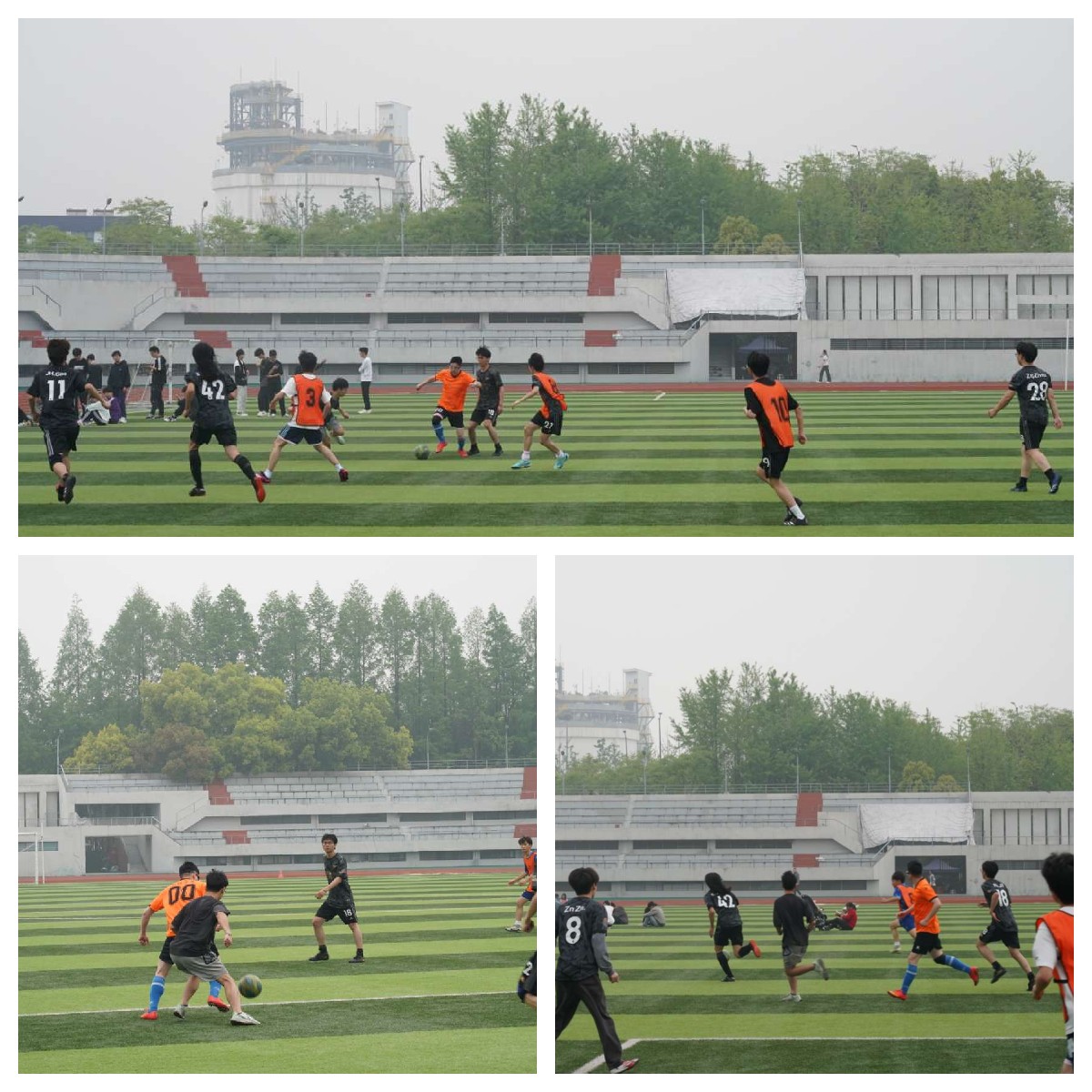 艺术与传播学院师生足球赛二