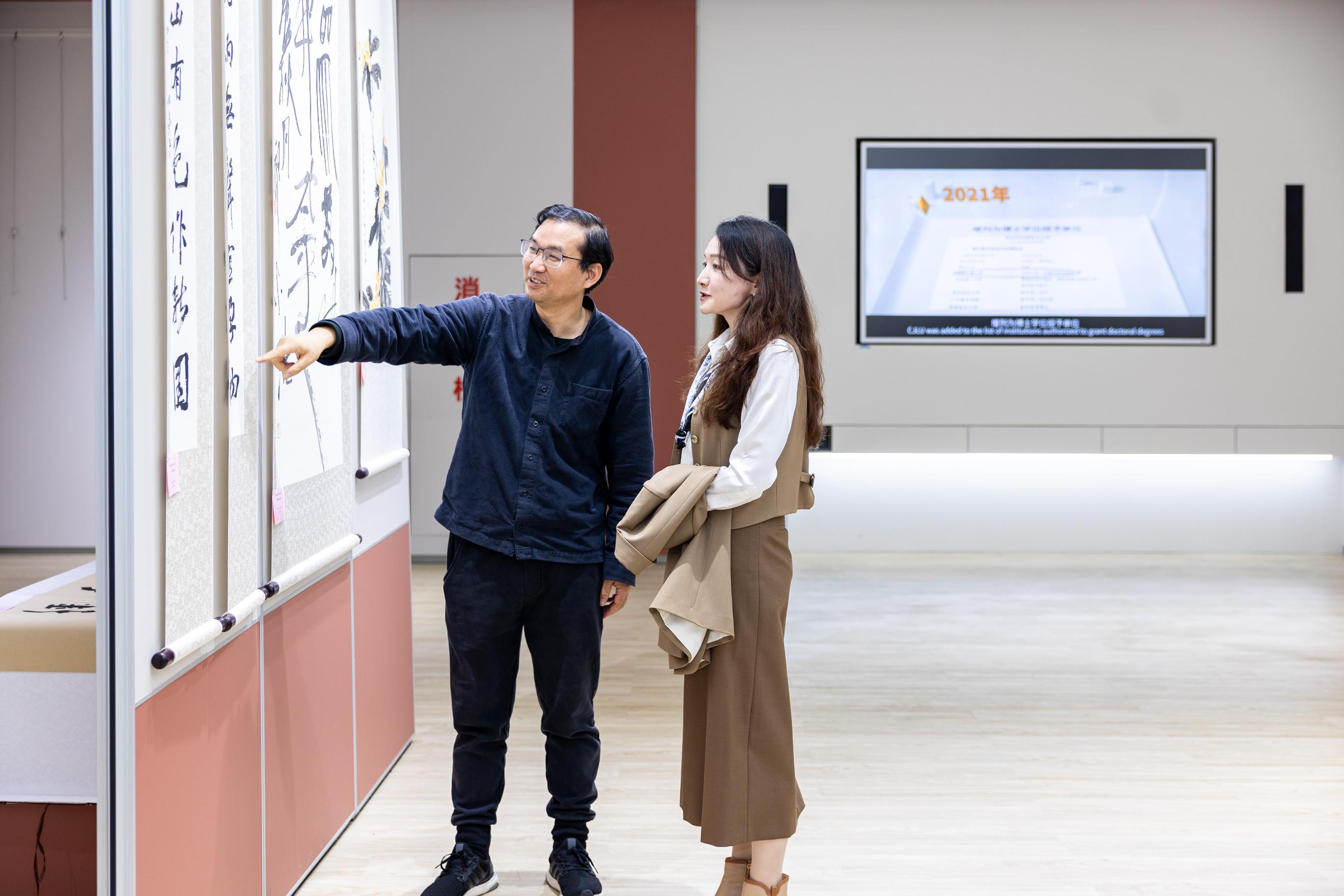 王校长参加现场